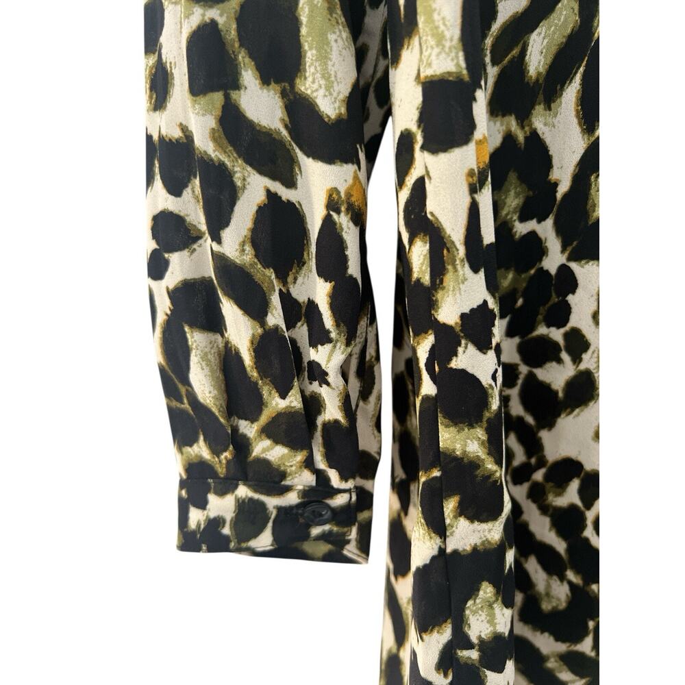 Susan Graver Artisan Animal Print Beaded Tunic Top Size 8 – NWT - Picture 6 of 7